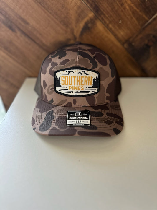 SP Brown Camo Gold Patch