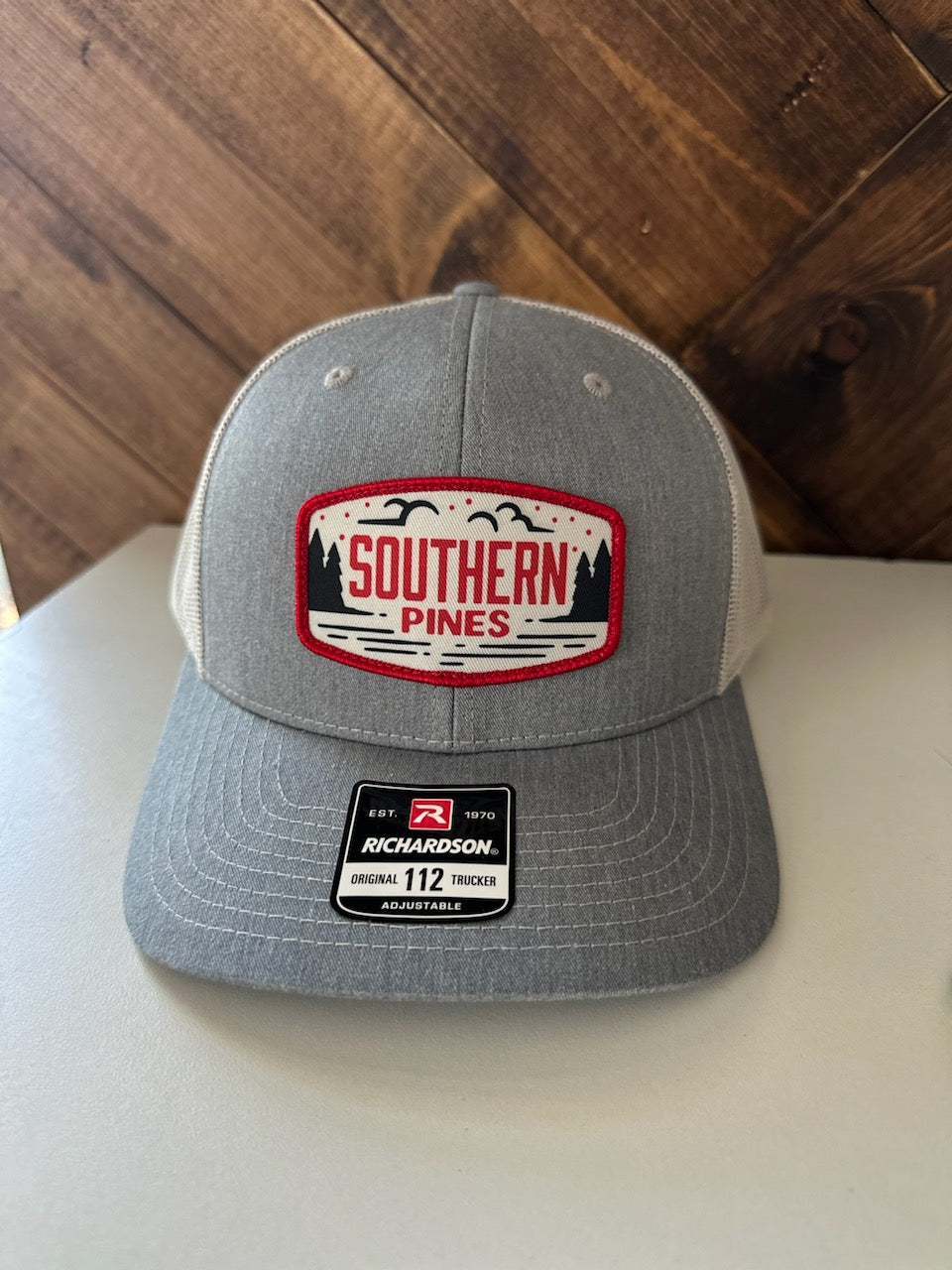 SP Grey / White Red Patch