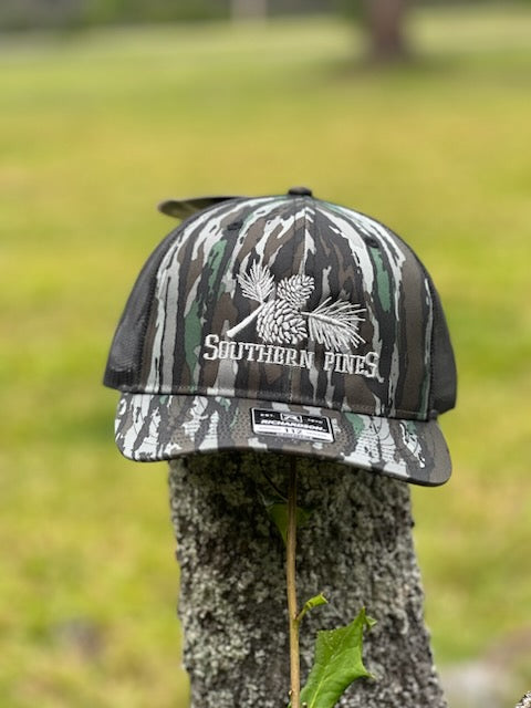 SP Grey/RT Camo Trucker