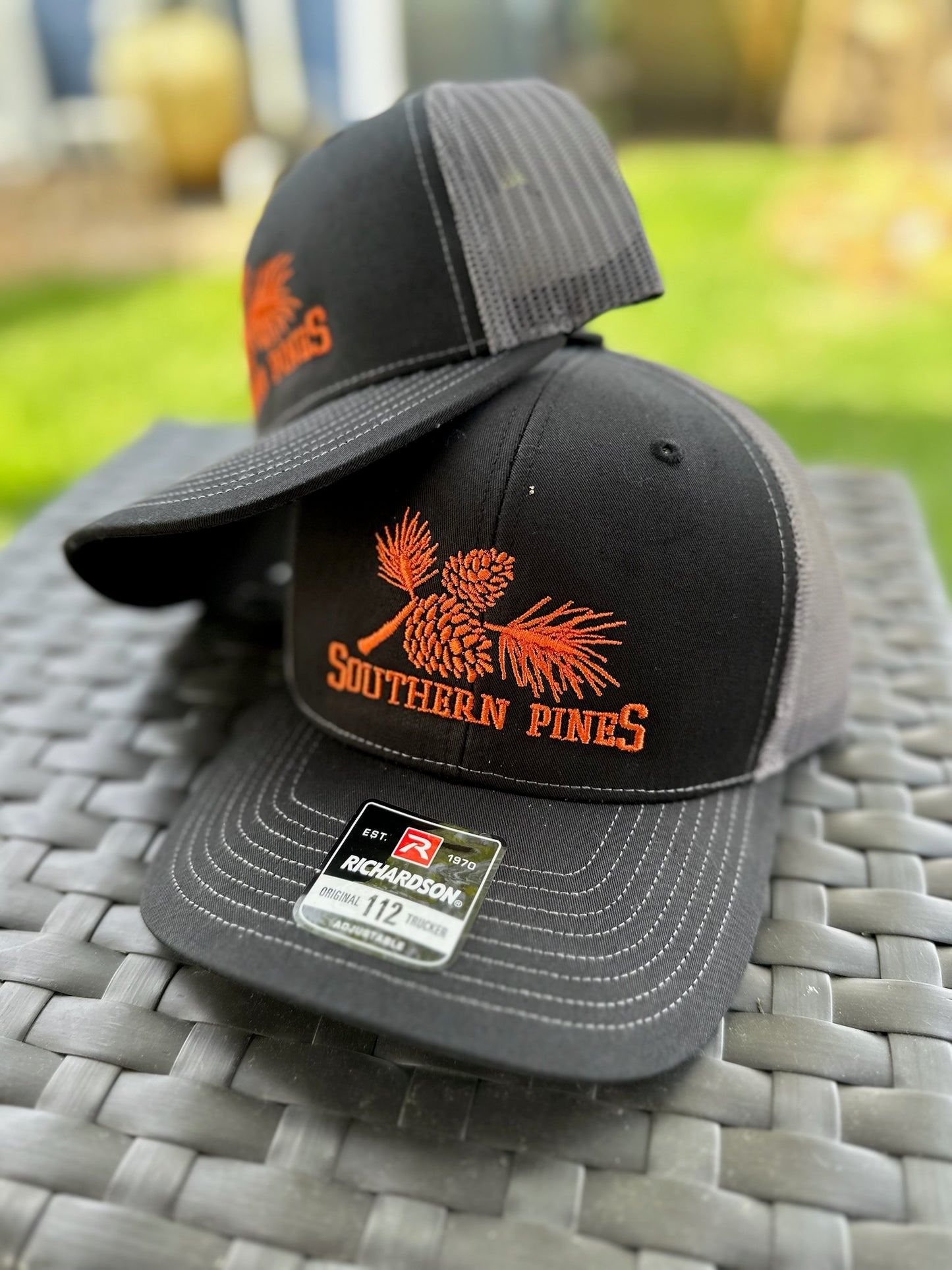 SP Orange/Black Trucker