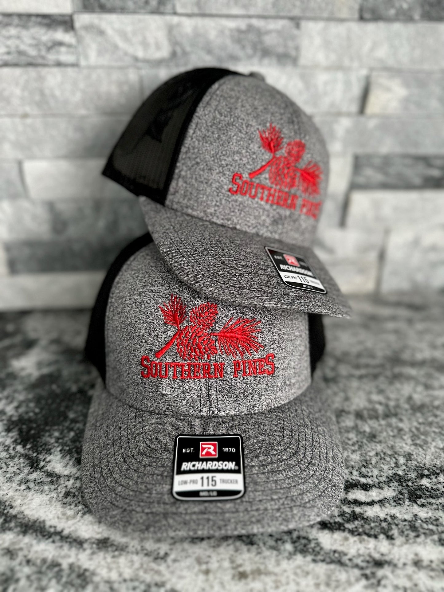 SP Red/Heather Grey Trucker